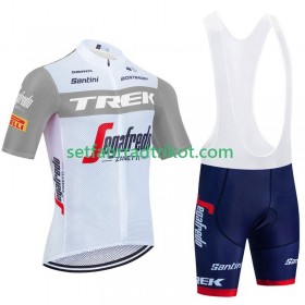 Trek-Segafredo Fahrradbekleidung Radtrikot Kurzarm + Trägershorts 2023 N001